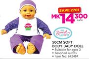 My Sweet Love 50cm Soft Body Baby Doll-Each