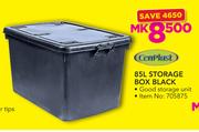 Cenplast 85Ltr Storage Box Black