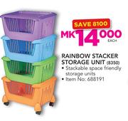 Rainbow Stacker Storage Unit-Each