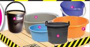 13Ltr Plastic Bucket