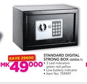 Standard Digital Strong Box S20DA-1