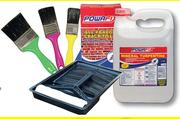 Rainbow Paintbrush Set 5 Piece