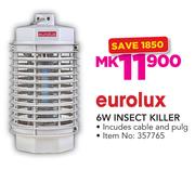 Eurolux 6W Insect Killer Includes Cable & Plug