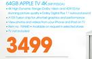 Apple 64GB TV 4K (MP7P2SOA)