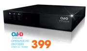 Open View HD Decoder