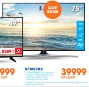 Samsung 75” UHD Smart TV (75MU7000) 