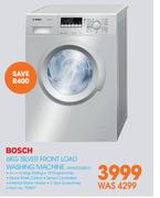 Bosch 6Kg Silver Front Load Washing Machine WAB20268ZA