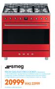 Smeg 90cm Gas/Electric Cooker C9MARSSA9