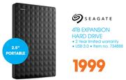 Seagate 4TB Expansion Hard Drive