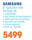 Samsung 8” Galaxy Tab Active LTE