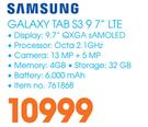 Samsung Galaxy Tab S3 9.7” LTE