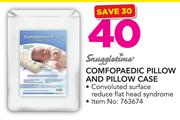Snuggletime Comfopaedic Pillow & Pillow Case