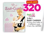 Soft Beginnings 3 In 1 Baby Carrier