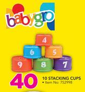 Baby Gro 10 Stacking Cups