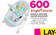 Bright Starts Giggle & See Safari Bouncer