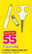 Snookums 3 Piece Nailcare Kit