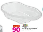 Baby Care Deluxe Bath With Plug