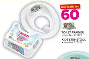 Baby Care Toilet Trainer Or Kids Step Stool-Both For