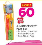 Play Day Junior Cricket Play Set