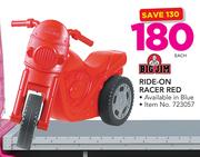 Big Jim Ride On Racer Red-Each