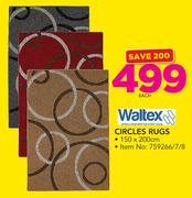 Waltex Circles Rugs-150 x 200cm Each