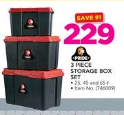 Pride 3 Piece Storage Box Set