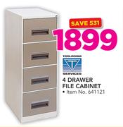 Toolroom 4 Drawer File Cabinet