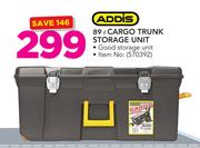 Addis 89Ltr Cargo Trunk storage Unit