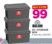 Big Jim 25Ltr Storage Box-For 3