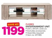 Flores Entertainment Unit H41 x W139 x D35cm