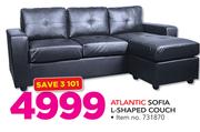 Atlantic Sofia L-Shaped Couch
