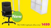 Nu York High Back Office Chair