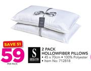 Sheraton 2 Pack Hollowfiber Pillows-Per Pack