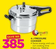 Tissolli 4Ltr Pressure Cooker