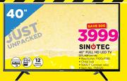 Sinotec 40" Full HD LED TV STL-40F1A11A