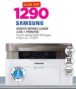 Samsung M2070 Mono Laser 3 In 1 Printer