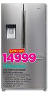 Hisense 720Ltr French Door Fridge H720FS-WD