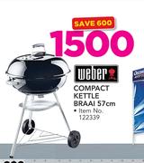 Weber Compact Kettle Braai 57cm