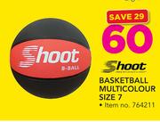 Shoot Basketball Multicolour Size 7