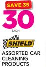 Shield Assorted Car Cleaning Products-Each