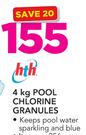 HTH 4Kg Pool Chlorine Granules
