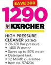 Karcher High Pressure Cleaner K2 360