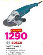Bosch 2000W Angle Grinder
