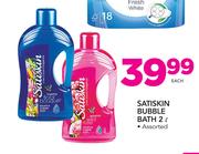 Satiskin Bubble Bath-2Ltr Each