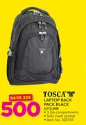 Tosca Laptop Backpack Black L772-50B
