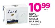 Dove Beauty Cream Bar-100g Each