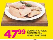 Country Choice Chicken Mixed Portions-2Kg