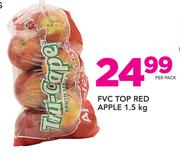 FVC Top Red Apple-1.5Kg Per Pack