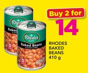 Rhodes Baked Beans-2 x 410g