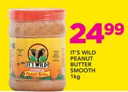 It's Wild Peanut Butter Smooth-1Kg